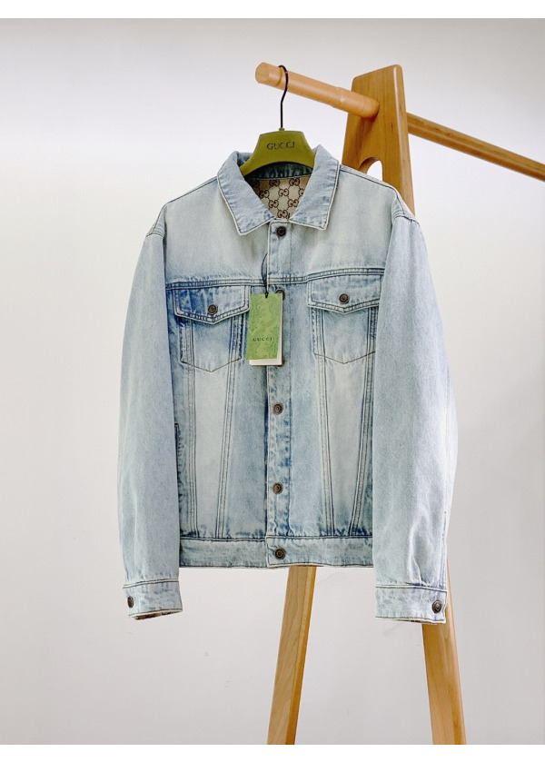 GUCCI - Double Sided Jean Jacket 