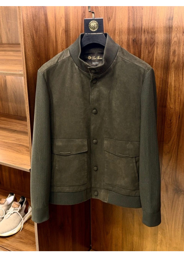 Loro Piana - Knit Sleeve Bomber 